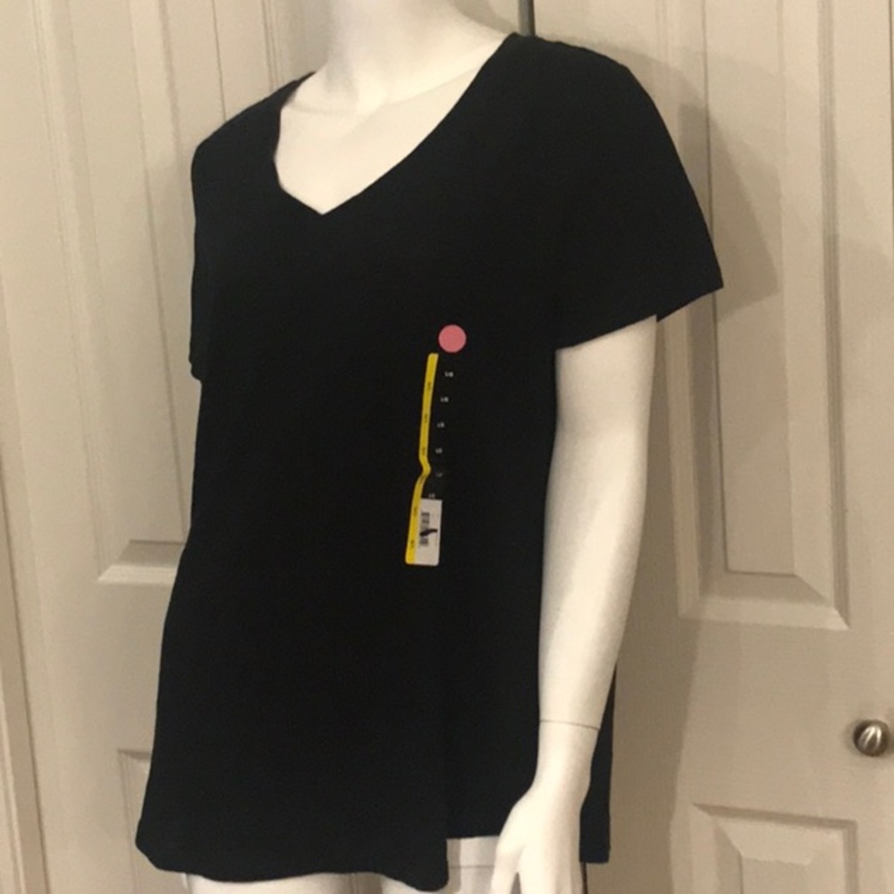Black V Neck Shirt